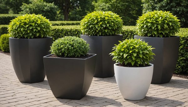 10 jardinières en fibre de verre pour transformer votre extérieur